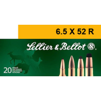 Sellier & Bellot 6.5X52MMR, 117gr, SP - 20 Rounds [MPN: SB6552RA]