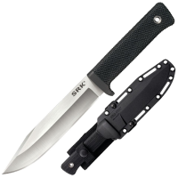 Cold Steel SRK Fixed Blade 6.0 in Black Plain Polymer Handle Polymer