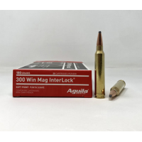 Aguila Interlock .300 WIN MAG, 180gr, Interlock SPBT [MPN: 82044AG] - 20 rounds
