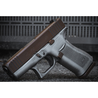 GLOCK 43X 9MM 3.41" 10RD PILLAGER BRONZE SILVER BATTLEWORN