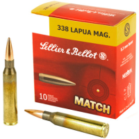 Sellier & Bellot .338 LAPUA MAGNUM, 250gr, HPBT - 10 Rounds [MPN: SB338LMA]