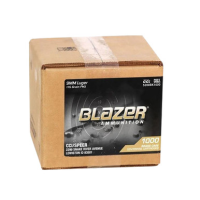 CCI Blazer Brass 9mm, 115gr, FMJ, Loose Bulk Ammo - 1000 rnds [MPN:5200BK1000]