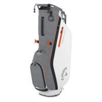 Callaway 2024 HL Zero Golf Stand Bag Charcoal White Orange
