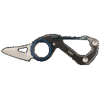 Crkt Compano Sheepsfoot 1.44" - Carabiner Black/ss Folder