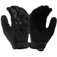 Pyramex Impact Pyra Vgtg40bl Hook & Loop Blk Lrg