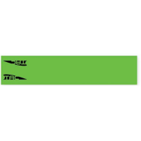Tac Vanes Standard Arrow Wrap - 4.675" Green 13 Pack
