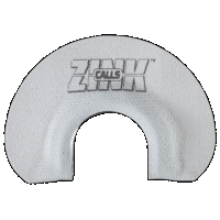 ZINK ZNKZNK312 Lucky Lady Diaphragm Call Triple Reed Turkey Sounds White VNotch Cut
