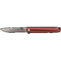 Crkt Stylus 3.18" Plain Edge Assisted Open Ss/maroon