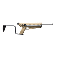Kel tec R50 5.7x28 Carbine 50 shot Side Folding Stk Black Tan