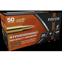 Fiocchi Hyperformance .223 REM, 50gr, PT [MPN: 223VG20] - 20 rounds