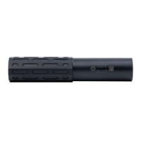 Gemtech Rifle ONE Compact Titanium Suppressor 5.56mm300 Win Mag Direct Thread or QD(requires Quickmount) USED