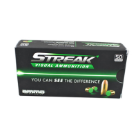Ammo Inc Streak Visual .45 COLT, 250gr, FMJ [MPN: 45C250TMCSTRKGRN50] - 50 rounds