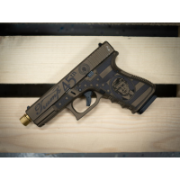 GLOCK G19 Gen 3 9MM, Threaded 4.60in. Barrel, 15rd, Trump Edition - Oiled Bronze