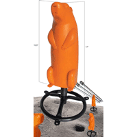 Doall 3d Praire Dog Impact Seal Target W/ Spring Reset