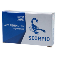 STV Technology Scorpio Ammo .223 REM, 55gr, FMJ [MPN: S223055F] - 20 rounds