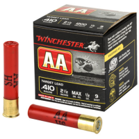 Winchester Ammo AA419 AA Target, .410 BORE, 2.5", 1/2 oz., 9 Shot - 25 round FDS [MPN:AA419]