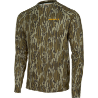 Muddy Base Layer Crew Top Mo Bottomland Xlarge