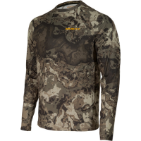 Muddy Base Layer Crew Top Veil Canyon Grey Xlarge