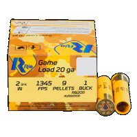 RIO ROYAL BUCK 20GA, 2.75in. 1 BUCK Shot, - 25 rounds [MPN: RB209]