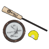 Hunters Specialties Raspy Old Hen, Hs 07011 Raspy Old Hen Glass