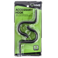 Hme Accessory Hook, Hme Sah-6 Single Acc Hook 6pk