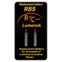 Lumenok Replacement Battery - For Lighted Bolt Nock 2pk