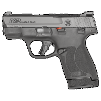 SMITH & WESSON M&P SHIELD PLUS 9MM 3.1" BARREL 10-ROUNDS BLACK OPTICS READY WITH THUMB SAFETY