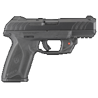 Ruger Security-9, Rug 3816 Security9 9mm 4in Vir Red Lsr 15r Bl