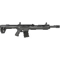 T R Imports TACLC Tac AR Style Semi-Auto 12 Gauge 3" 19.50" Adjustable Front Sight Black Black Fixed Pistol Grip Stock