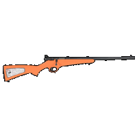 Savage Rascal, Sav 13810 Rascal 22lr Yth Orange