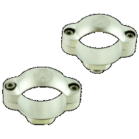 Leupold Rings Standard 30mm - Medium Silver