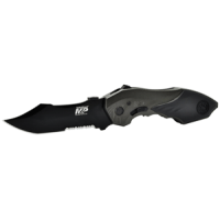 S&w Knife M&p 2nd Gen Spring - Assist 3.5" Serrated Bowie