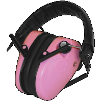 Caldwell E-Max Low Profile Electric Hearing Protection Pink