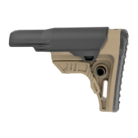 Leapers UTG PRO AR15 Ops Ready S4 Mil-spec Stock Only-FDE