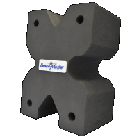 Benchmaster Weapon Rack X-Block -Gun Rest - Bench Shooting