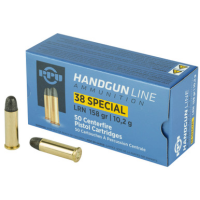 PPU Handgun .38 SPECIAL, 158gr, LRN - 50 Rounds [MPN: PPH38SL]