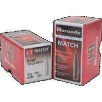 Hornady Match, Horn 2250 Bull .224 53 Hp 100