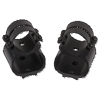 Weaver Mounts Steel Lock, Weav 49714 See Thru Mnt For R4/6/7400