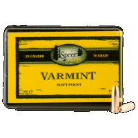 Speer Ammo Varmint, Speer 1053 Bull .224 70 Smsptz 100