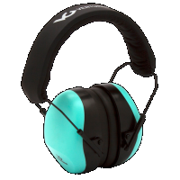 Pyramex Venture Gear, Pyra Vgpm8063c Earmuffs Teal Nrr26