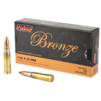 PMC Bronze 7.62X39MM, 123gr, FMJ - 20 Rounds [MPN: 7.62A]