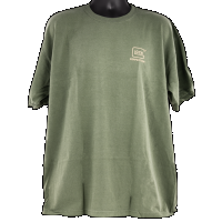 Glock Perfection, Glock Aa75149 Perfection Logo Ss Shirt Green Sm