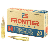 Frontier Cartridge .223 REM, 55gr, HP - 20 Rounds [MPN: FR140]