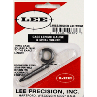 Lee Case Length Gauge, Lee 90389 Gauge/holder 243 Wssm