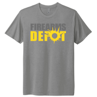 FIREARMS DEPOT SHIRT ORIG LOGO GREY Large