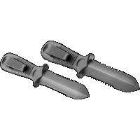 Fab Defense (usiq) Lo, Fab Tac-01 Polymer Training Daggers