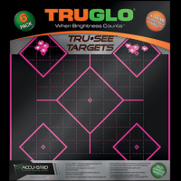 Truglo Tru-see, Tru Tg14p6 Tru-see Tar 5dia 12x12 Pnk