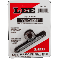 Lee Case Length Gauge, Lee 90124 Gauge/holder 25/06 Rem