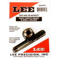 Lee Case Length Gauge, Lee 90443 Gauge/holder 300 Aac