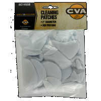 Cva Cleaning Patches, Cva Ac1455b 2in Cleaning Patches 200